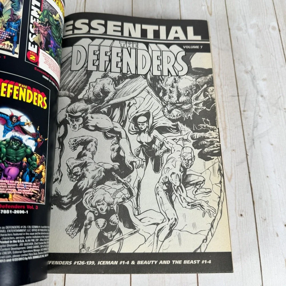 Essential Defenders Vol 7 TPB Marvel Comics 2013 J.M. DeMatteis